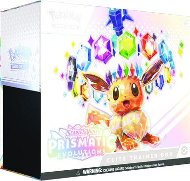 Pokémon TCG: Scarlet & Violet 8.5 Prismatic Evolutions - Elite Trainer box