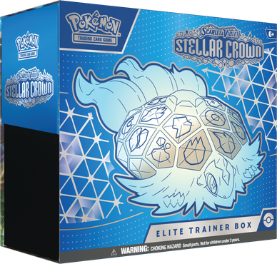 Pokémon TCG: Scarlet & Violet 7 Stellar Crown - Elite Trainer Box