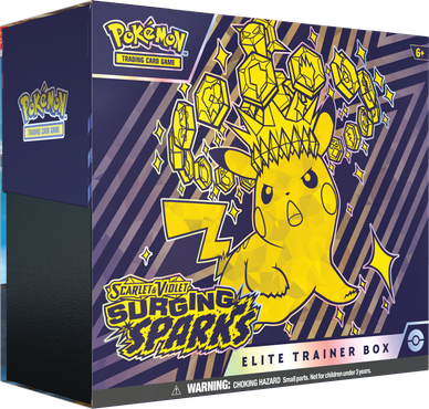 Pokémon TCG: Scarlet & Violet 8 Surging Sparks - Elite Trainer box