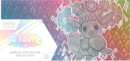 Pokémon TCG: Scarlet & Violet 8.5 Prismatic Evolutions - Super-premium Collection (julkaisupäivä 16.5.2025)