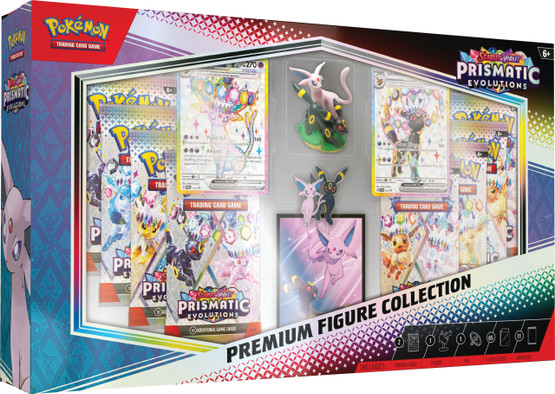 Pokémon TCG: Scarlet & Violet 8.5 Prismatic Evolutions - Premium Figure Collection (julkaisupäivä 26.9.2025)