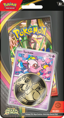 Pokémon TCG: ME6 Delta Reign - Checklane Blister Sprizee (julkaisupäivä 6.11.2026)