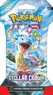 Pokémon TCG: Scarlet & Violet 7 Stellar Crown - Sleeved booster