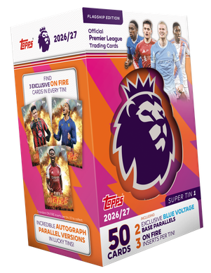 Topps Premier League 2026/27 Super tin (satunnainen)