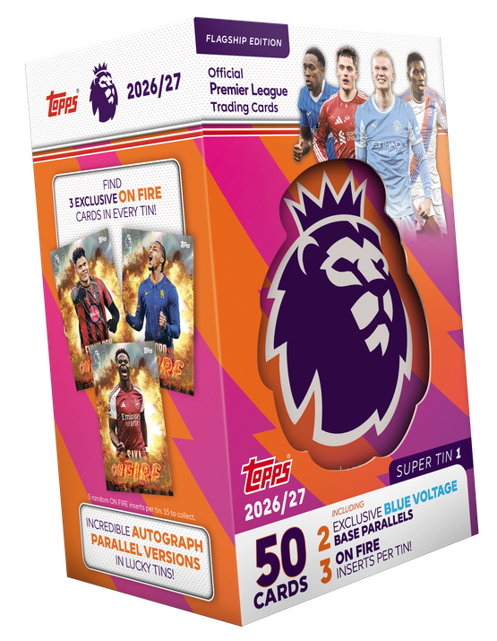 Topps Premier League 2026/27 Super tin (satunnainen)