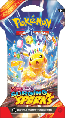 Pokémon TCG: Scarlet & Violet 8 Surging Sparks - Sleeved booster