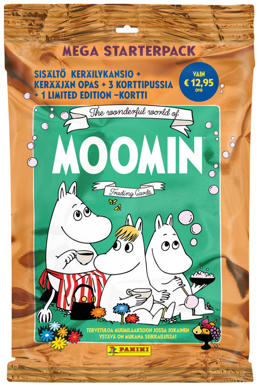 Panini: The Wonderful world of Moomin keräilykortit - Aloituspakkaus