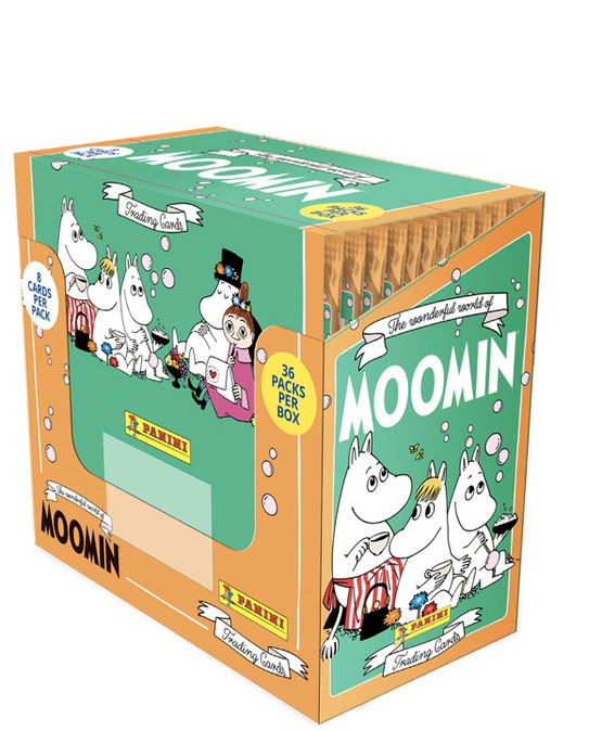 Panini: The Wonderful world of Moomin keräilykortit - Booster boksi (36 pussia)
