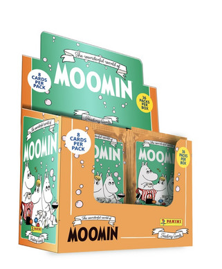 Panini: The Wonderful world of Moomin keräilykortit - Booster boksi (36 pussia)