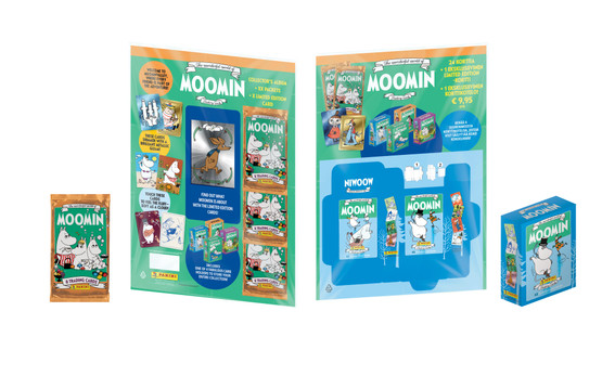 Panini: The Wonderful world of Moomin keräilykortit - Multipack