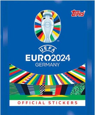 Topps Euro 2024 stickers booster