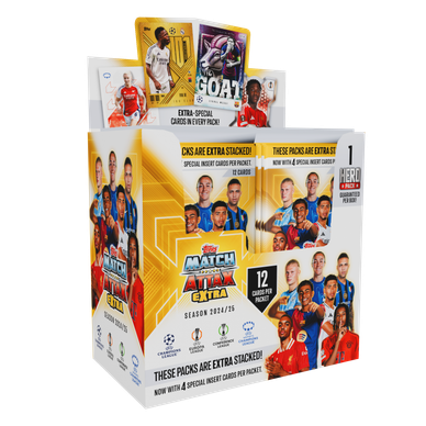 Topps Match Attax Champions League 2024/25 Extra booster boksi (24 pussia)
