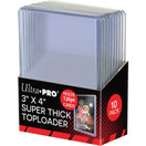 Ultra Pro: Super thick Toploader 120PT (10 kpl) 