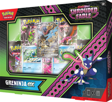 Pokémon TCG: Scarlet & Violet 6.5 Shrouded Fable - Greninja ex Special Illustration Collection