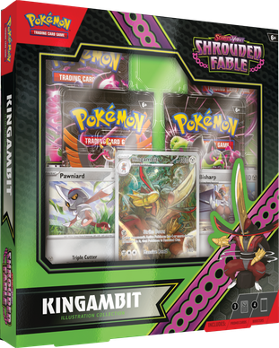 Pokémon TCG: Scarlet & Violet 6.5 Shrouded Fable - Kingambit Illustration Collection