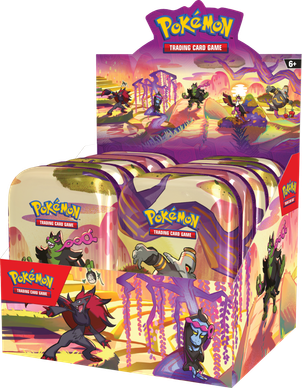 Pokémon TCG: Scarlet & Violet 6.5 Shrouded Fable - Mini Tin Display