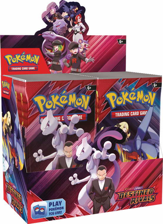 Pokémon TCG: Scarlet & Violet 10 Destined Rivals - Booster display box (julkaisupäivä 30.5.2025)