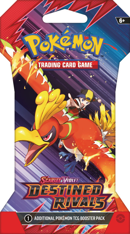 Pokémon TCG: Scarlet & Violet 10 Destined Rivals - Sleeved booster (julkaisupäivä 30.5.2025)