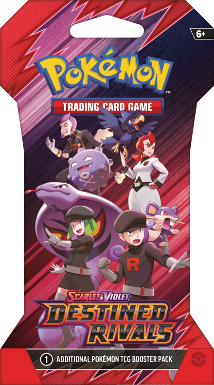 Pokémon TCG: Scarlet & Violet 10 Destined Rivals - Sleeved booster (julkaisupäivä 30.5.2025)