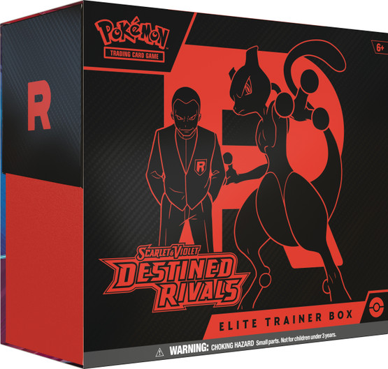 Pokémon TCG: Scarlet & Violet 10 Destined Rivals - Elite Trainer box (julkaisupäivä 30.5.2025)