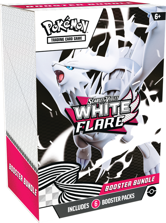 Pokémon TCG: Scarlet & Violet 10.5 White flare - Booster bundle (julkaisupäivä 22.8.2025)