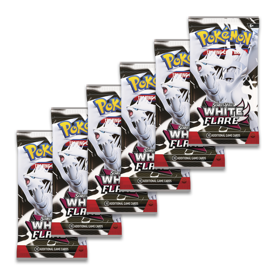 Pokémon TCG: Scarlet & Violet 10.5 White flare - Booster bundle (julkaisupäivä 22.8.2025)