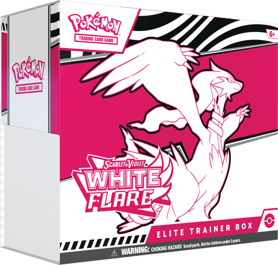 Pokémon TCG: Scarlet & Violet 10.5 White flare - Elite Trainer box (julkaisupäivä 18.7.2025)