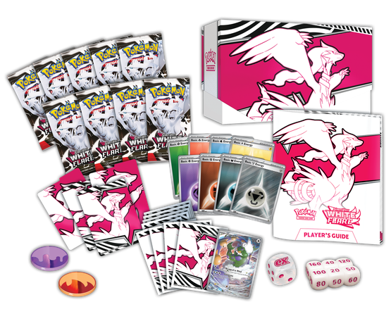 Pokémon TCG: Scarlet & Violet 10.5 White flare - Elite Trainer box (julkaisupäivä 18.7.2025)