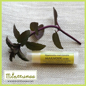 Piparminttu-mehiläisvahahuulivoide