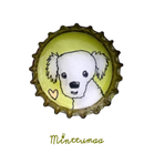 Magneetti omasta lemmikistä tai ihmisestä (käsinpiirretty)