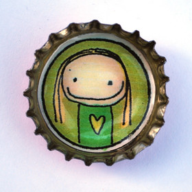 Magneetti pikkutyttö