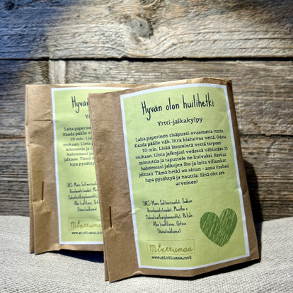 Hyvän olon huilihetki - yrtti(jalkakylpy)