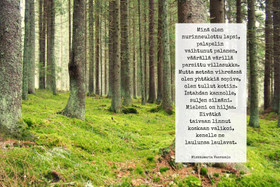 Postikortti - Nurinneulottu lapsi