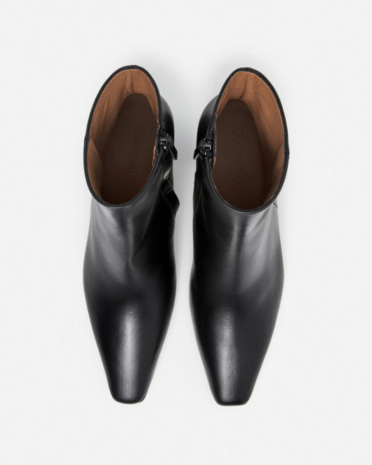 Flattered, Gill Leather Black Boots
