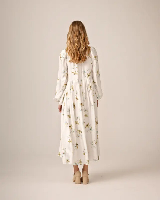 byTiMo, Viscose Relaxed Dress Tea Garden