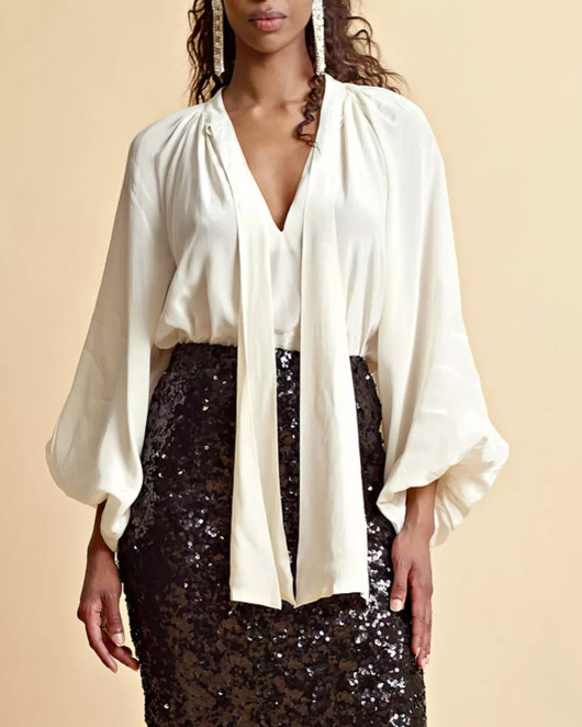 byTiMo, Satin Blouse