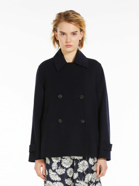 Weekend Max Mara, Double-Breasted Wool Pea Coat