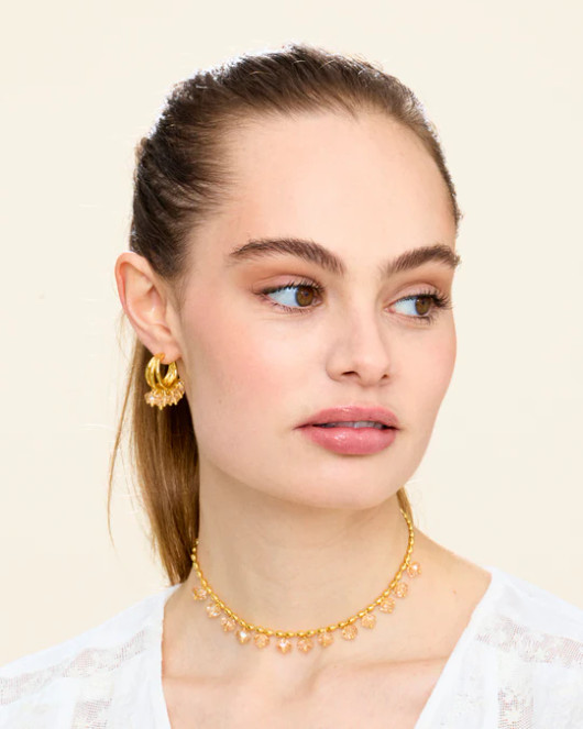 ANNELE, Cream Supreme Earrings
