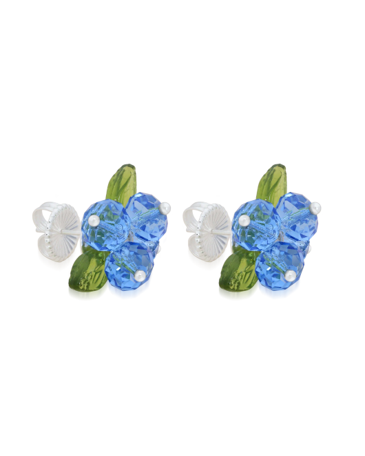 ANNELE, Blueberry Romance Korvakorut  Silver