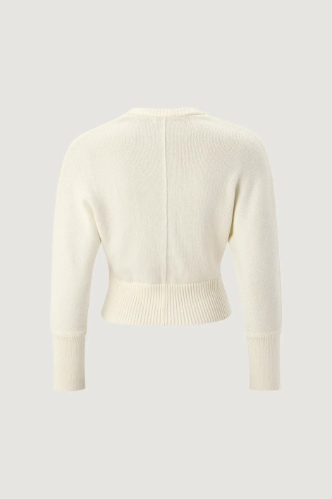 Àvora Cashmere Blend Cardigan Off White