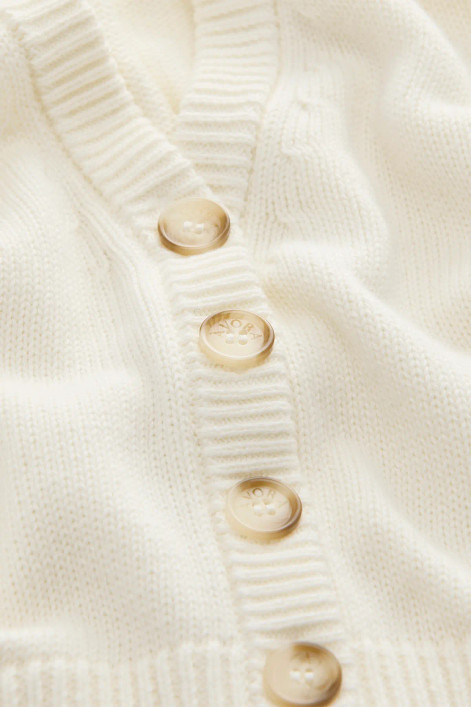 Àvora Cashmere Blend Cardigan Off White