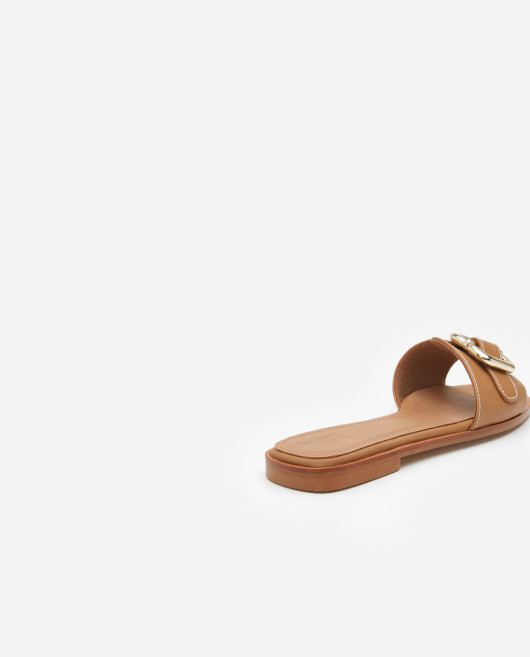 Flattered, Mimi Sandal Cognac
