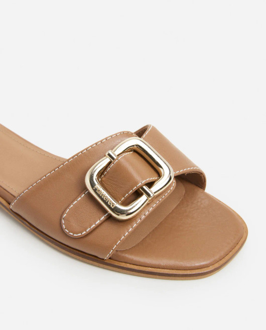 Flattered, Mimi Sandal Cognac