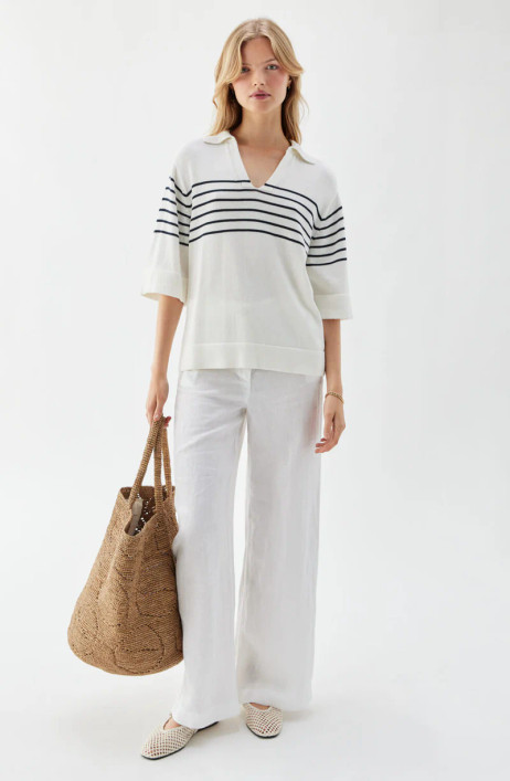 Busnel, Freja Striped Top 
