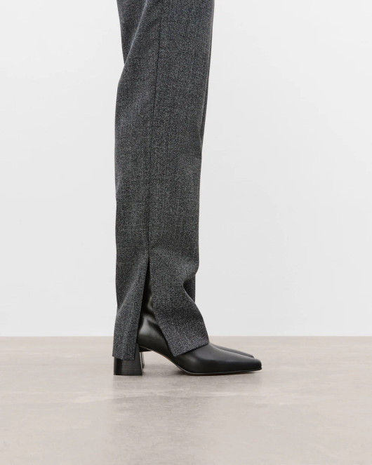 Flattered, Gill Leather Black Boots