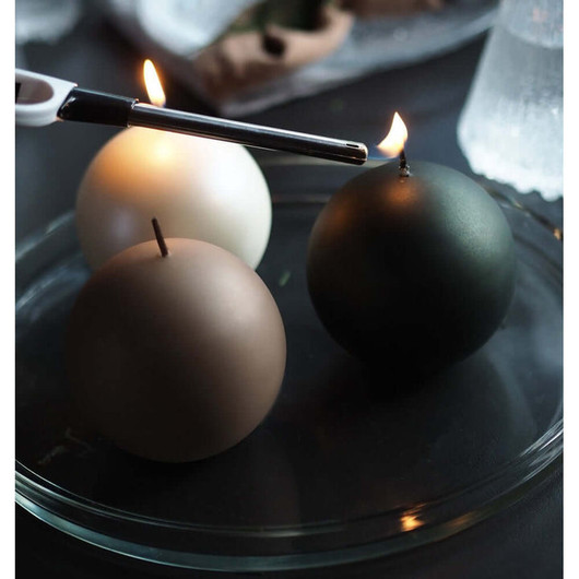 Balmuir, Velvet Ball Candle, Mink Brown