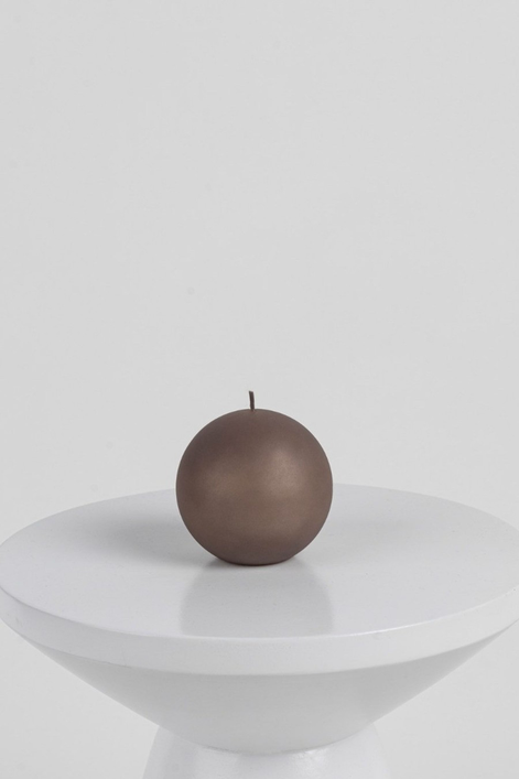 Balmuir, Velvet Ball Candle, Mink Brown