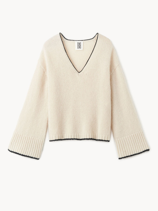 By Malene Birger, Cimone Sweater, Oyster Gray
