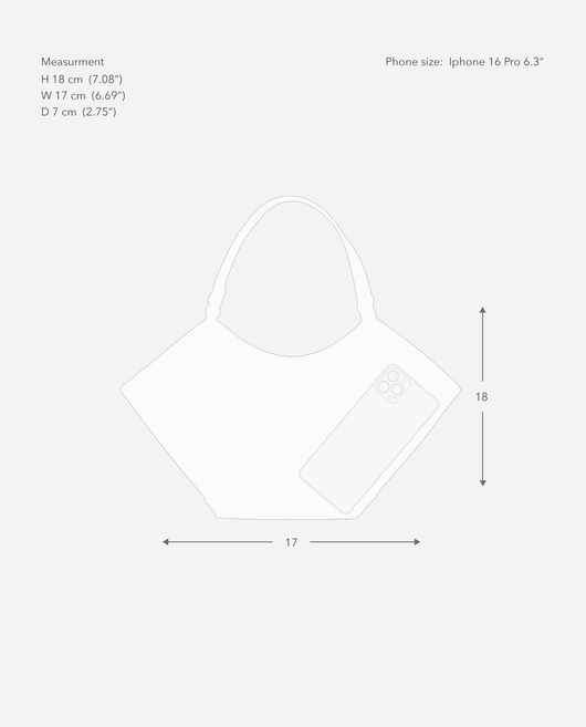 Flattered, Dilba Mini Tote Bag Suede Chocolate