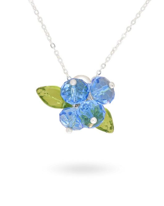 ANNELE, Blueberry Romance Kaulakoru Silver
